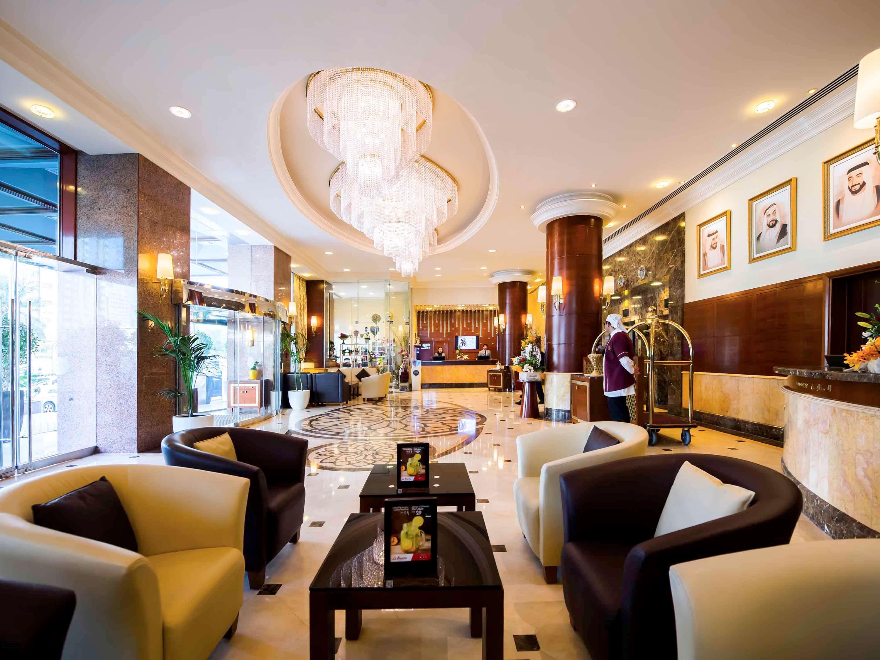 Grand Mercure Majlis Residences Абу Даби Екстериор снимка Lobby